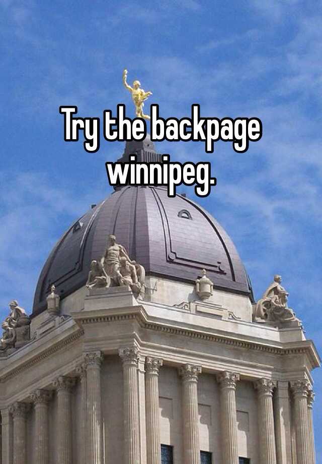 Backpage Winnipeg